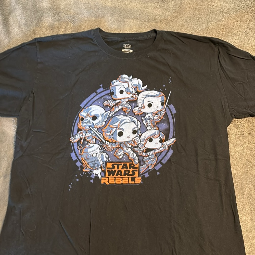 Funko Pop Star Wars Collector’s Smuggler’s Bounty Men’s Size Large Tee Shirt